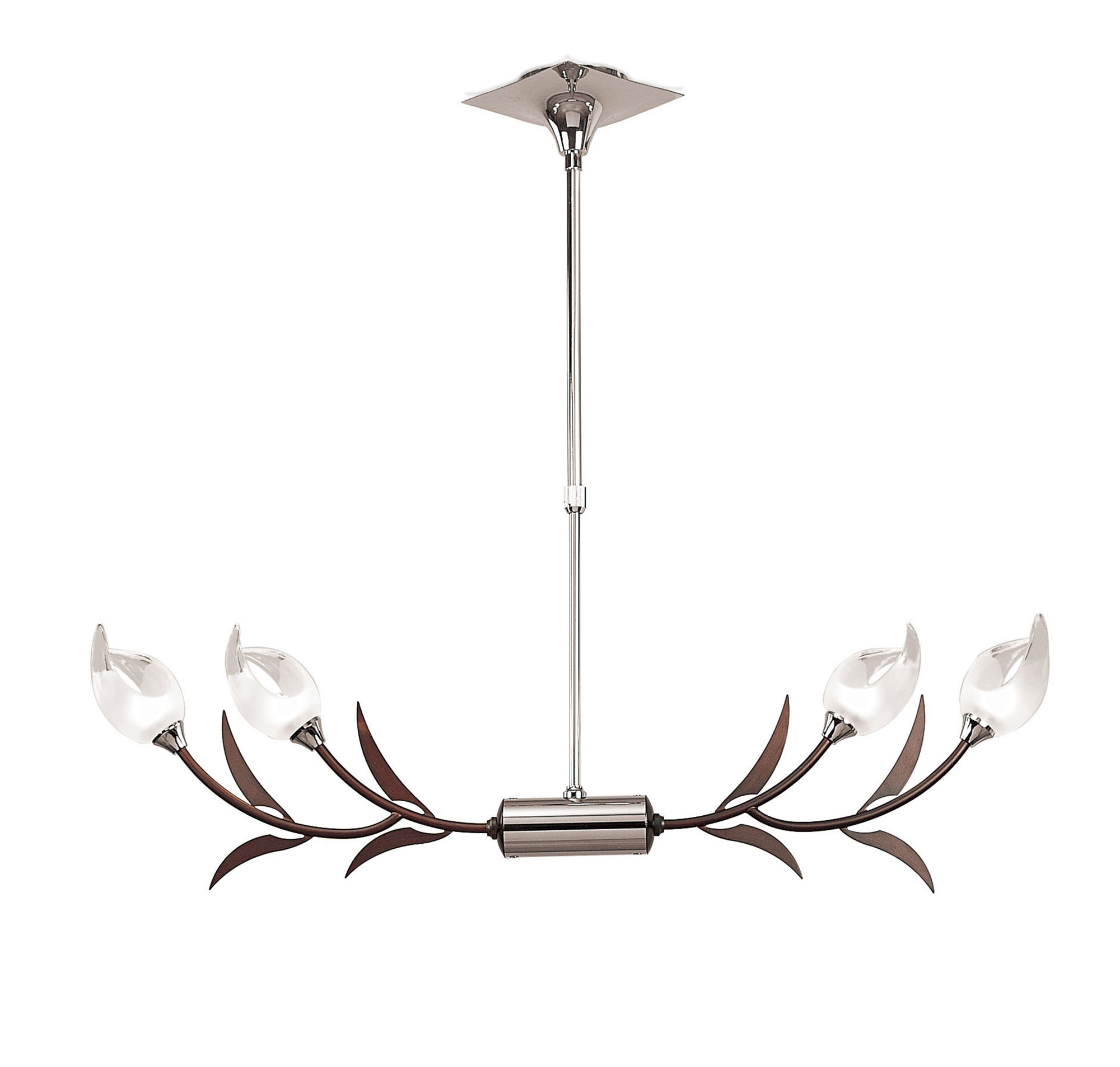 Holland Polished Chrome Ceiling Lights Mantra Linear Fittings